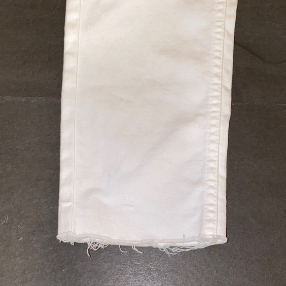 Oasis Size 6 Ankle-Length White Jeans - Picture 9 of 11